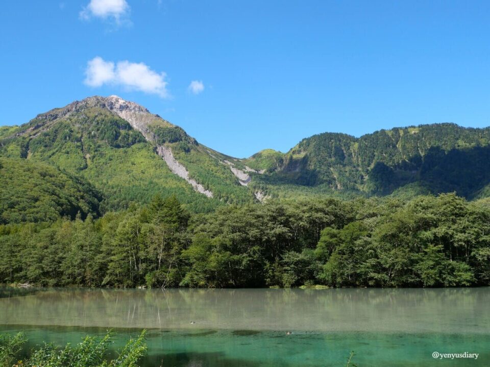 【日本上高地】大正池到河童橋的山谷散步|走進北阿爾卑斯的靜謐之境 10 P1037576